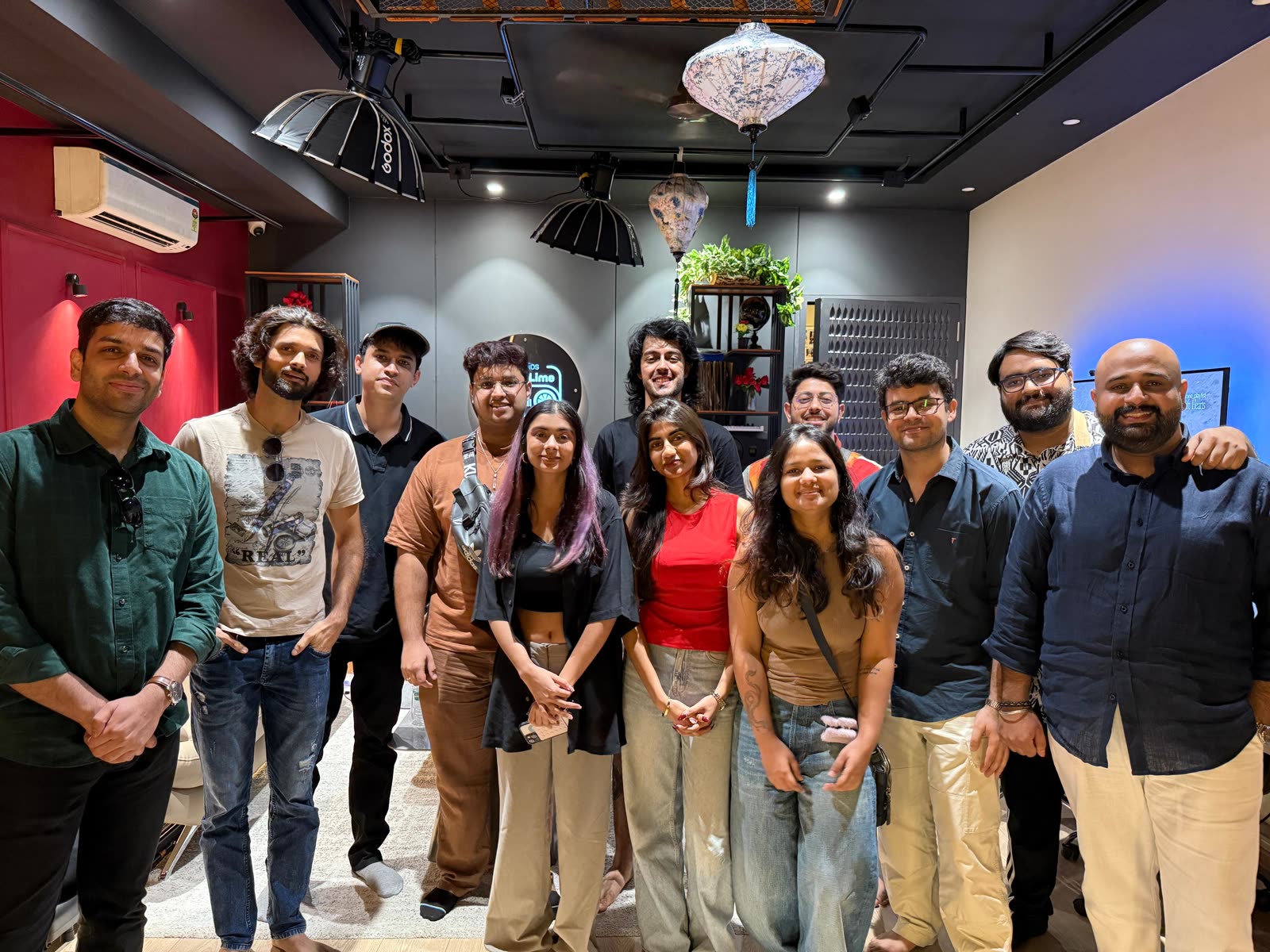 Music Law Workshop at Fresh Lime Studios, group photo